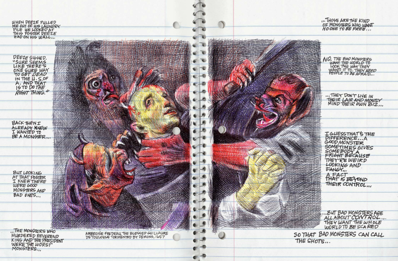 Illustration for article titled My Favorite Thing Is Monsters is a brilliant, eye-opening graphic novel debut
